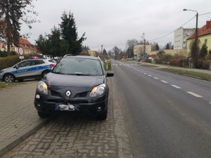 potrącenie pieszego ul. Bartoszycka