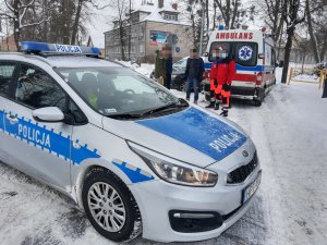 widok z m. zdarzenia ul. Lipowa w Lidzbarku Warmińskim