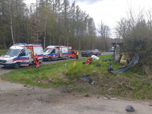widok z m. zdarzenia na DK 51
