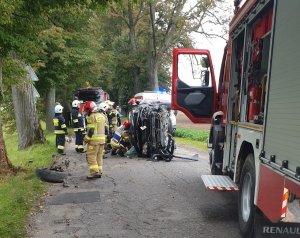 widok z miejsca zdarzenia