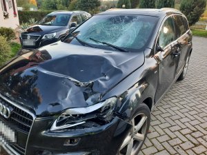 Uszkodzenia pojazdu Audi Q7