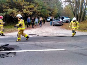 Widok z miejsca zdarzenia