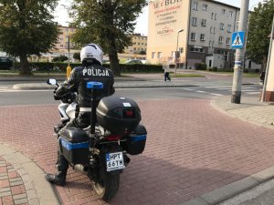policjant rd podczas działań