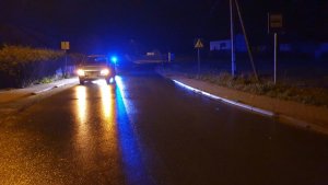 Widok z miejsca zdarzenia w m. Żegoty gm. Kiwity