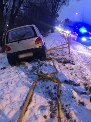 widok z miejsca zdarzenia
