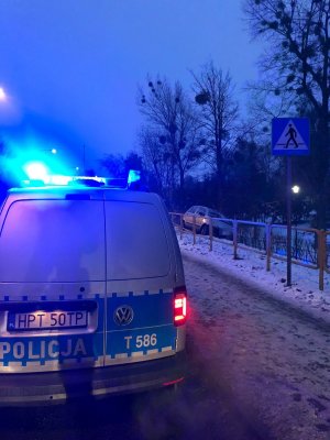 widok z miejsca zdarzenia