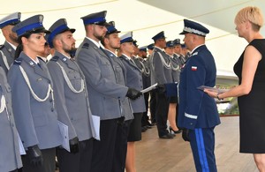 Obchody Święta Policji w Komendzie Powiatowej Policji w Lidzbarku Warmińskim