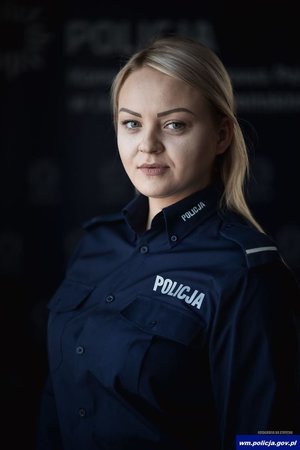 Portret policjantki autorstwa Łukasza Czerniewskiego