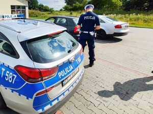 Miejsce kontroli drogowej