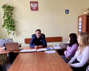 Dzień przedsiębiorczości w KPP w Lidzbarku Warmińskim