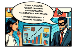 Oszustwa na tzw. doradców inwestycyjnych