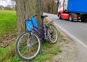 Rower kontrolowanego 51-latka