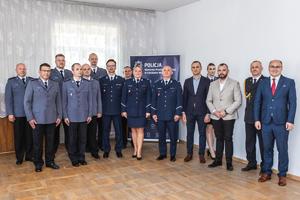 Uroczystość powołania na stanowisko I Zastępcy Komendanta Powiatowego Policji w Lidzbarku Warmińskim