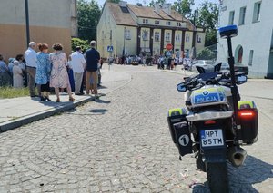 Zabezpieczenie procesji Bożego Ciała