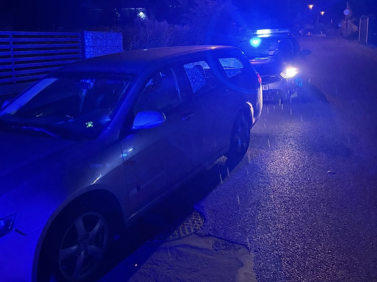 Pościg za 37-latką w Lidzbarku Warmińskim; miała dożywotni zakaz kierowania